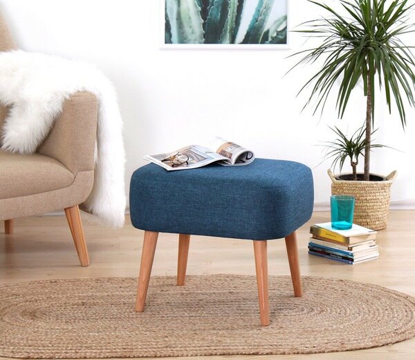 Atelier Del Sofa Puff Kék papagáj - Kék