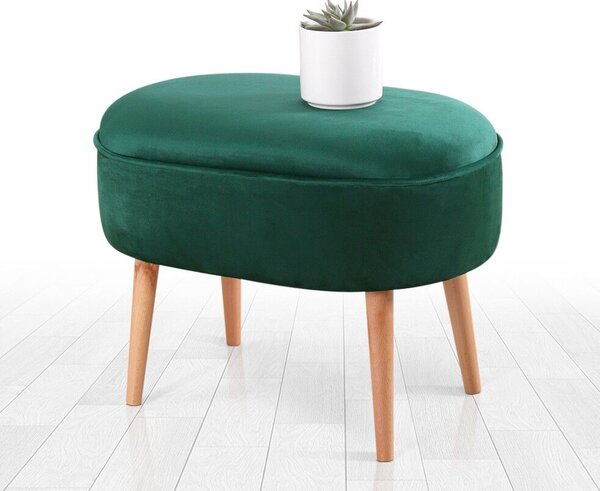 Atelier Del Sofa Puff zöld Moile - Zöld