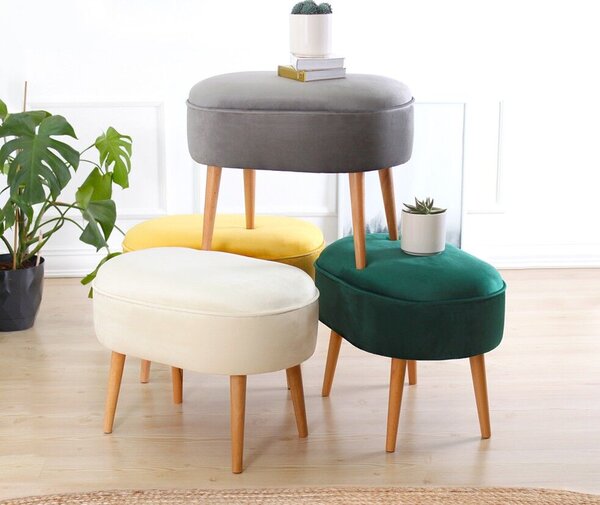 Atelier Del Sofa Puff zöld Moile - Zöld