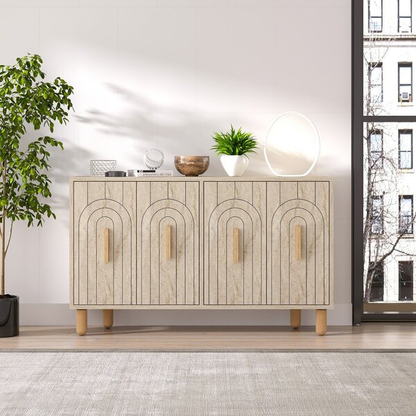 Hanah Home Console Travertine Tiger - Traverten