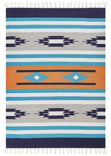 Szőnyeg NORATUS Színes 200 x 300 cm Pamut Kilim