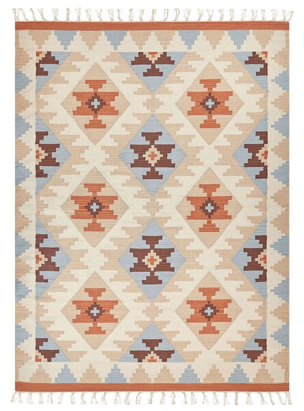 Szőnyeg DILIJAN Színes 160 x 230 cm Pamut Kilim