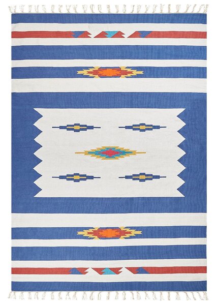 Szőnyeg VARSER Színes 200 x 300 cm Pamut Kilim