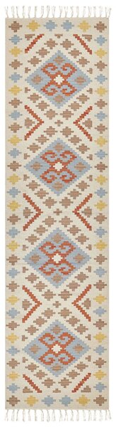 Szőnyeg ATAN Színes 80 x 300 cm Pamut Kilim