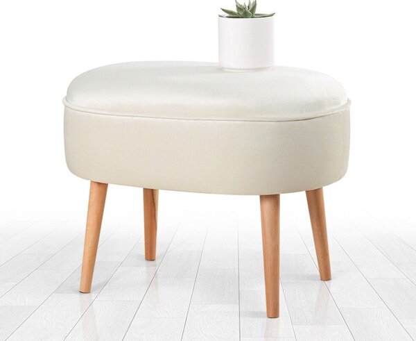 Atelier Del Sofa Puff Krém Moile - Krém