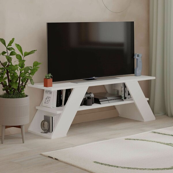 Hanah Home Farfalla Fehér TV állvány