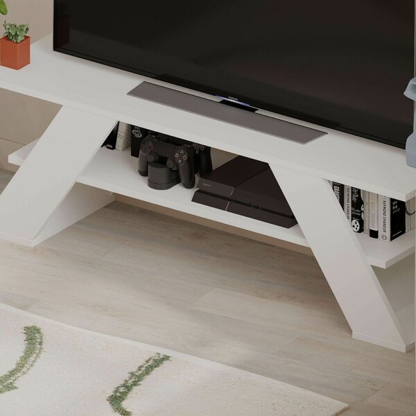 Hanah Home Farfalla Fehér TV állvány