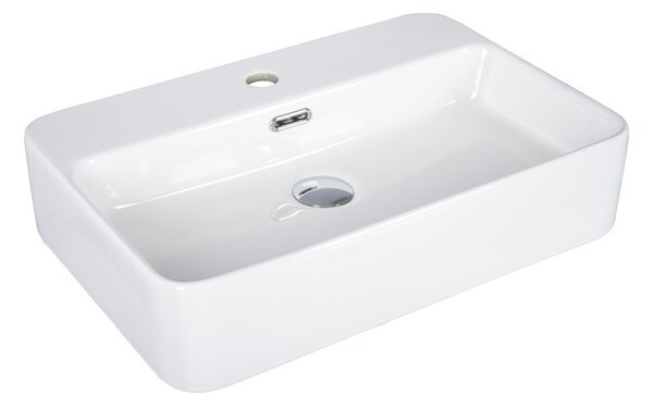 Eros TRUST 2 - PULTRA ültethető - Top Counter - porcelán mosdó - 55 x 38 cm
