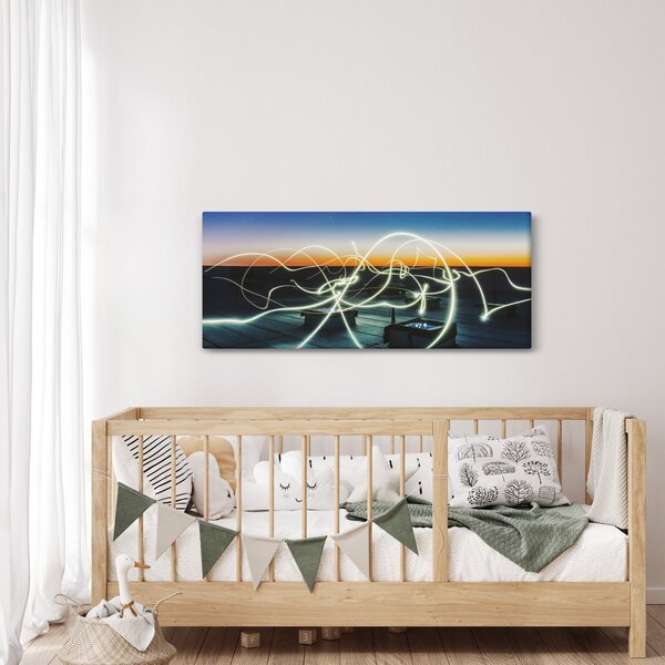 Kép - kilátás az égre a tetőről (120x50 cm)