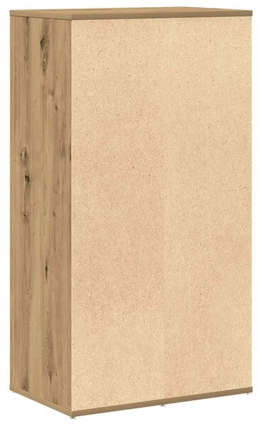 Cipőtartó kézműves tölgy 54x34x100,5 cm műszaki fa