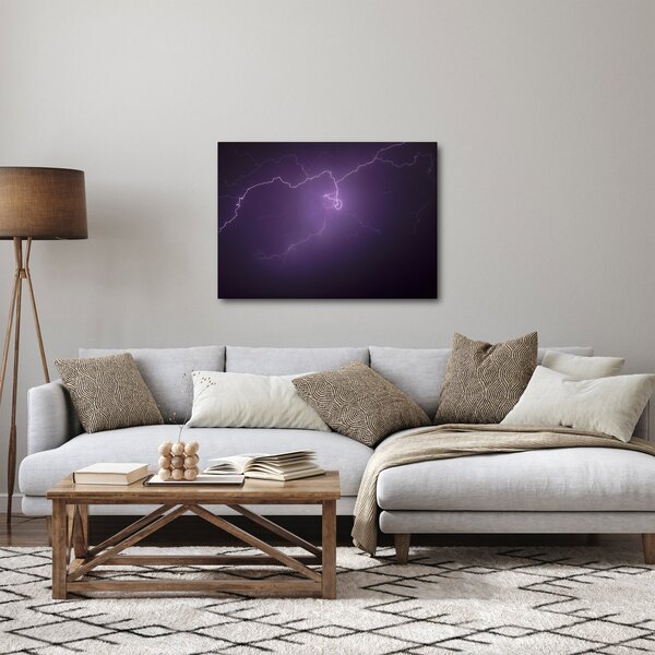Villámzó égbolt képe (70x50 cm)
