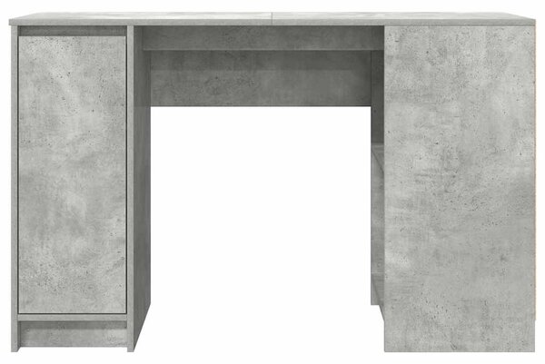 Betonszürke forgácslap íróasztal 120x42x76 cm