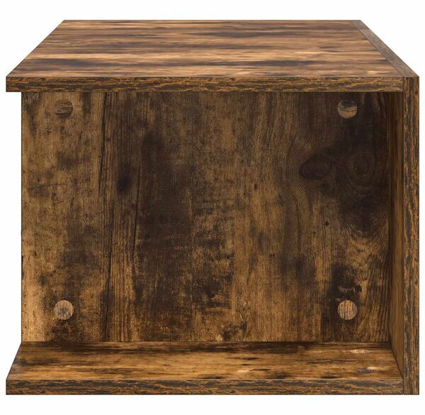 Füstös tölgy színű LED-es TV-szekrény 90 x 39 x 30 cm