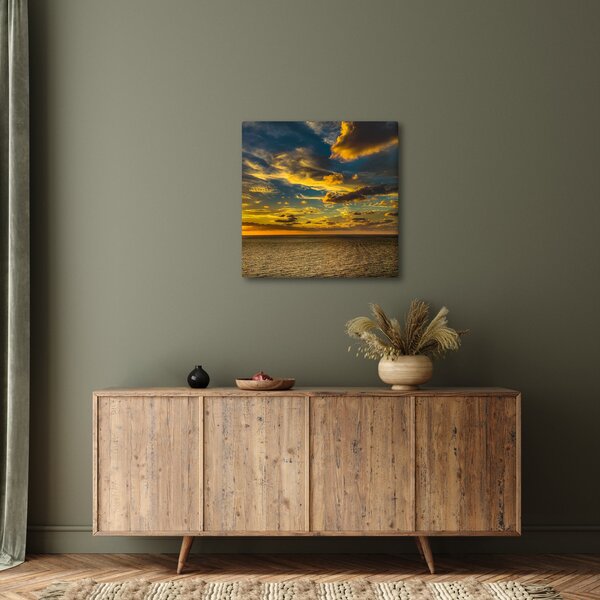 Naplemente a tengeren (30x30 cm)