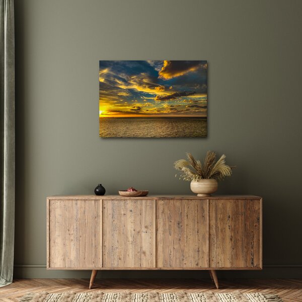 Naplemente a tengeren (70x50 cm)