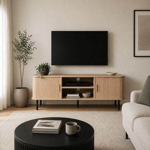 TV-asztal, tölgy, ARIANE