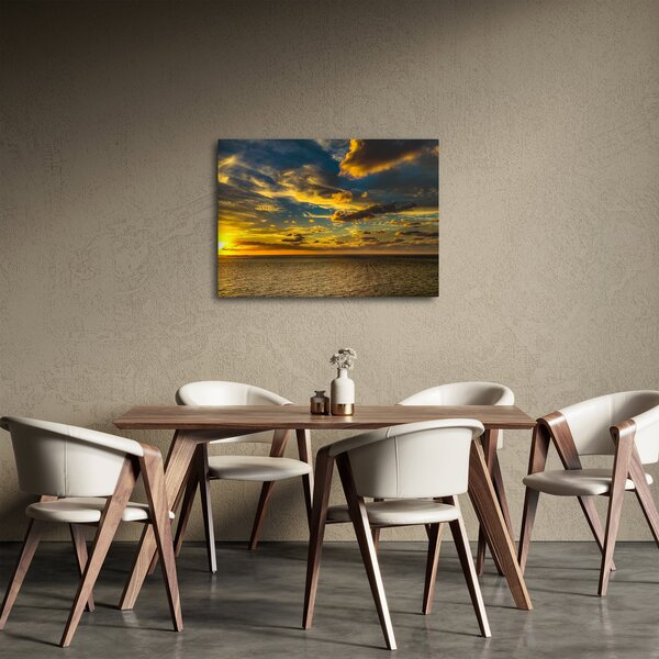 Naplemente a tengeren (70x50 cm)