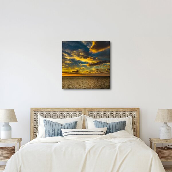 Naplemente a tengeren (30x30 cm)