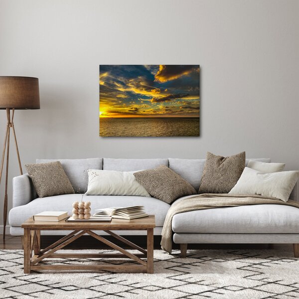 Naplemente a tengeren (70x50 cm)