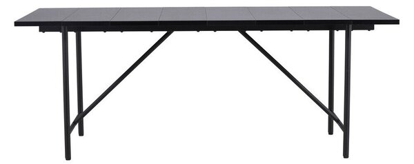 Asztal Dallas 3746, 75x90cm, Fekete