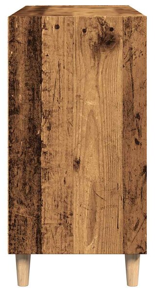 Antik fa színű szerelt fa tálalószekrény 103,5 x 35 x 70 cm