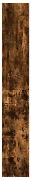 Füstös tölgy színű szerelt fa könyvespolc 60 x 30 x 189 cm