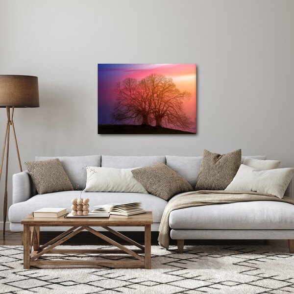Fák a ködben (70x50 cm)