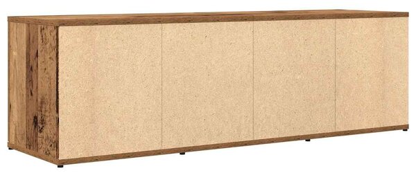 TV szekrény Régi fa 120x34x37 cm Gépelt fa