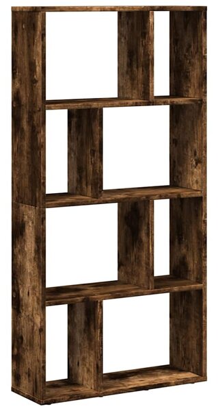 Füstös tölgy színű szerelt fa könyvespolc 60 x 20 x 120,5 cm