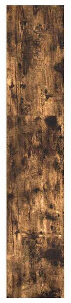 Füstös tölgy színű szerelt fa könyvespolc 40 x 30 x 152 cm