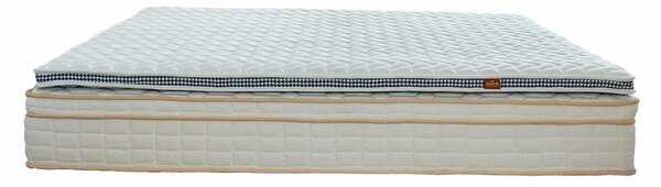 [Új modell] ASTRA 7 cm-es mini rugós fedőmatrac csúszásgátló alsó felülettel és steppelt huzattal | Sincere 90x200cm