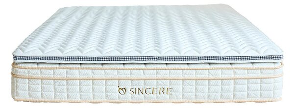 [Új modell] ASTRA 7 cm-es mini rugós fedőmatrac csúszásgátló alsó felülettel és steppelt huzattal | Sincere 160x200cm