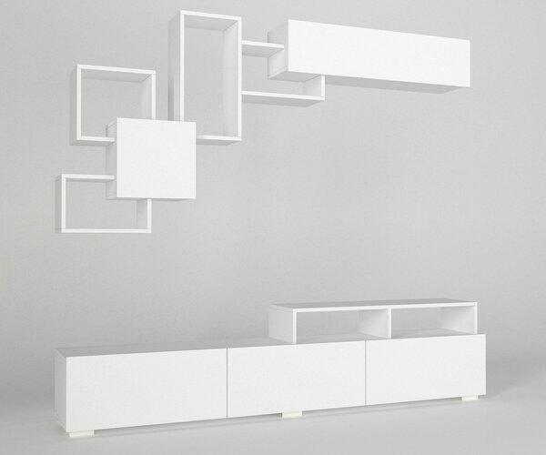 Elit Tv Unit White