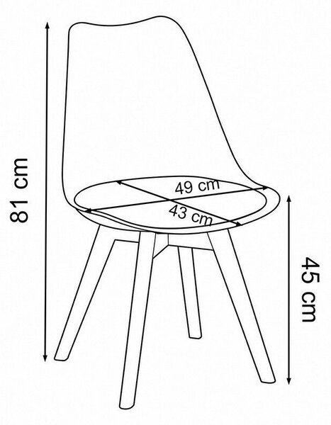 Silla 120 4+1 étkező garnitúra fekete-fehér