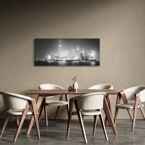 Modern felhőkarcolók képe (120x50 cm)