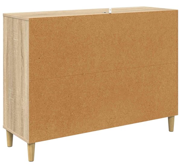 VidaXL Széf GENNEP Sonoma 102 x 33 x 75 cm Szerelt Fa