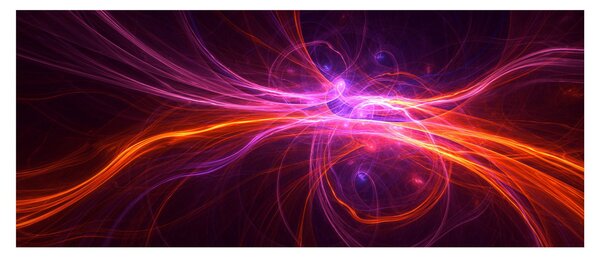 Modern absztrakció képe (120x50 cm)