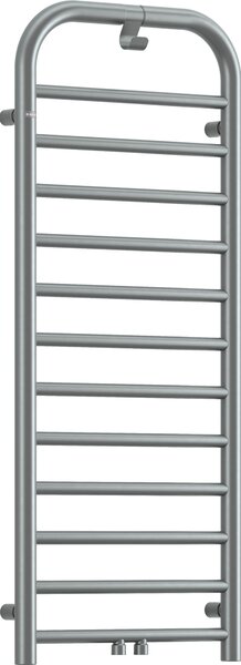 Deante Silia, fürdőszobai radiátor 500x1210 mm, 458W, szálcsiszolt acél, DEA-AGI_FG41