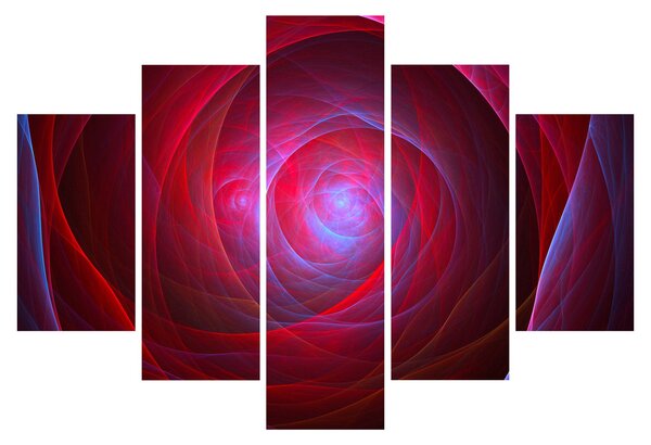 Absztrakt szemek képe (150x105 cm)