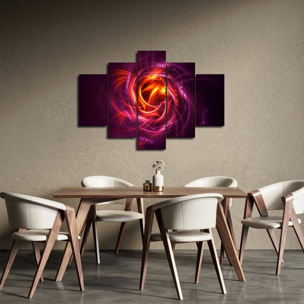 Ragyogó modern absztrakció képe (150x105 cm)