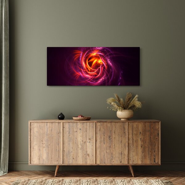 Ragyogó modern absztrakció képe (120x50 cm)