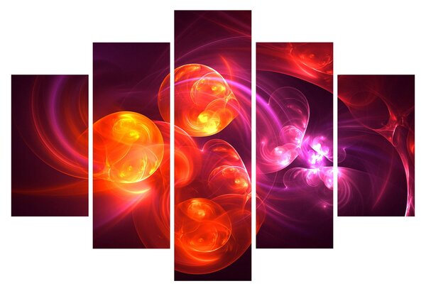 Modern absztrakció képe (150x105 cm)