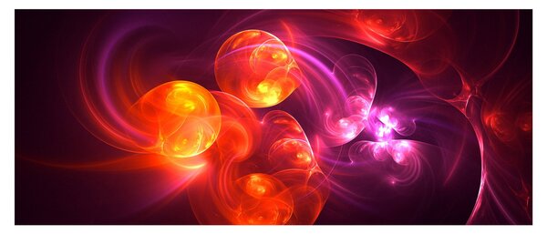 Modern absztrakció képe (120x50 cm)