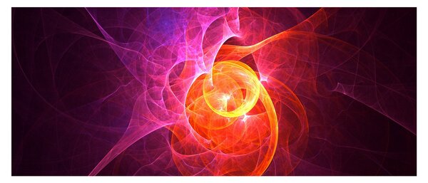 Modern absztrakt kép (120x50 cm)