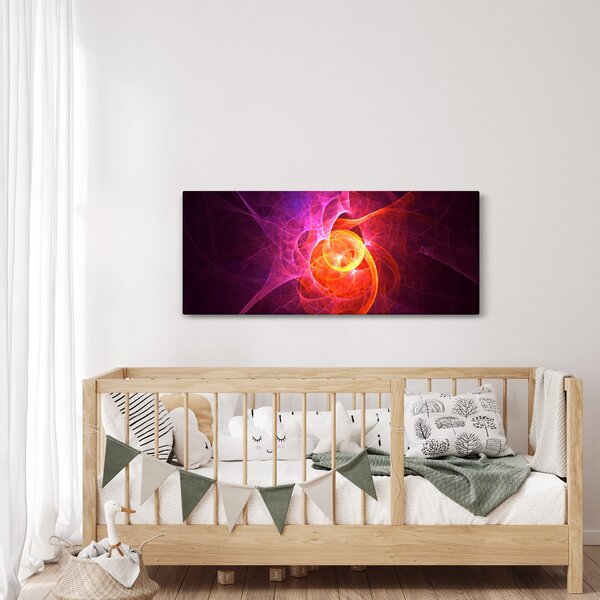 Modern absztrakt kép (120x50 cm)