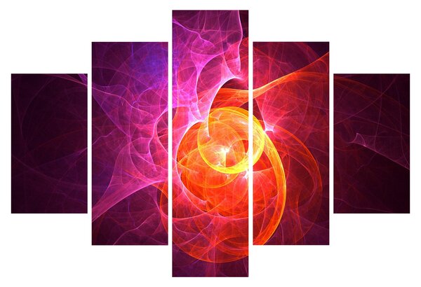 Modern absztrakt kép (150x105 cm)