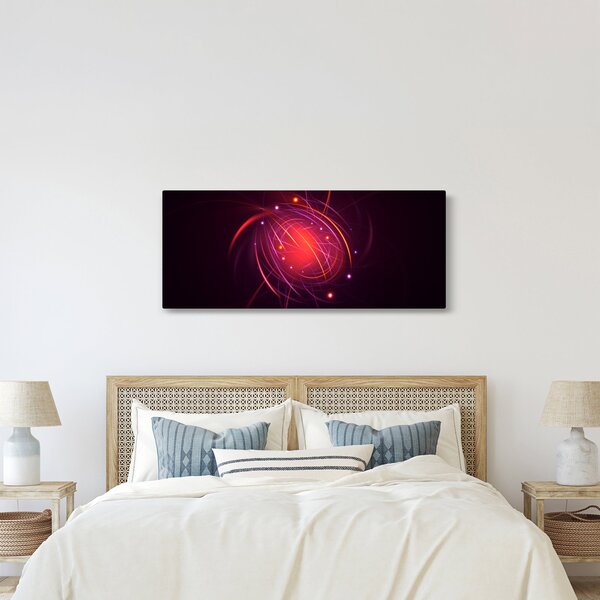 Modern kép absztrakció (120x50 cm)