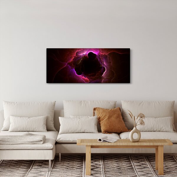 Kép - felhős absztrakció (120x50 cm)