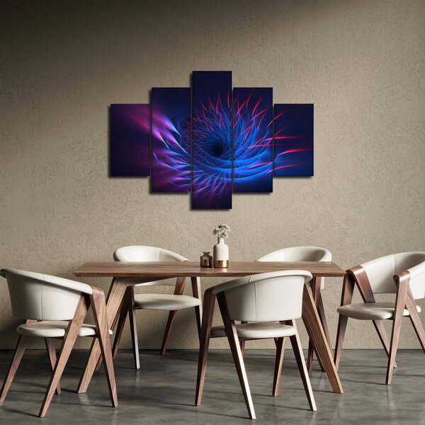 Kép - virág absztrakció (150x105 cm)