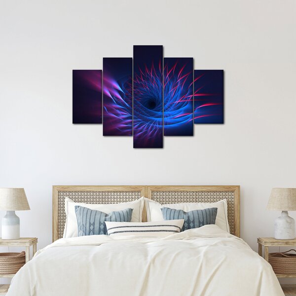 Kép - virág absztrakció (150x105 cm)